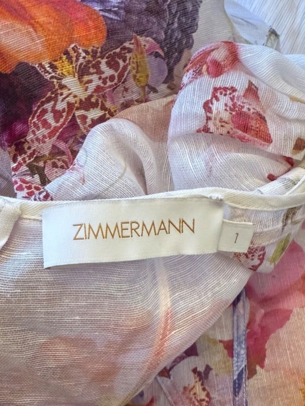 Zimmermann Prima Panelled dress Size 1 - Picture 5 of 7